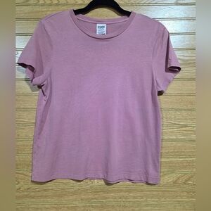 PINK Victoria's Secret Women's Mauve Short Sleeve Tee Size Small